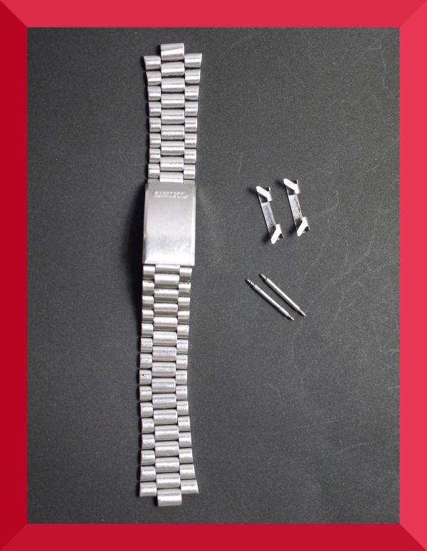 セイコー SEIKO 腕時計 ベルト 18mm 男性用 メンズ W126_画像1