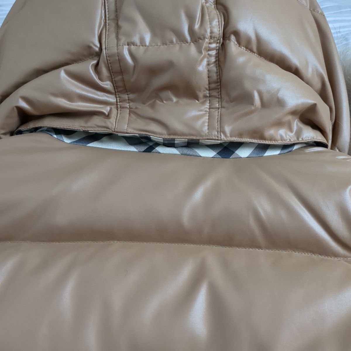 美品 BURBERRY バーバリーブルーレーベル ダウンジャケット 美品 BURBERRY バーバリーブルーレーベル ダウンジャケット