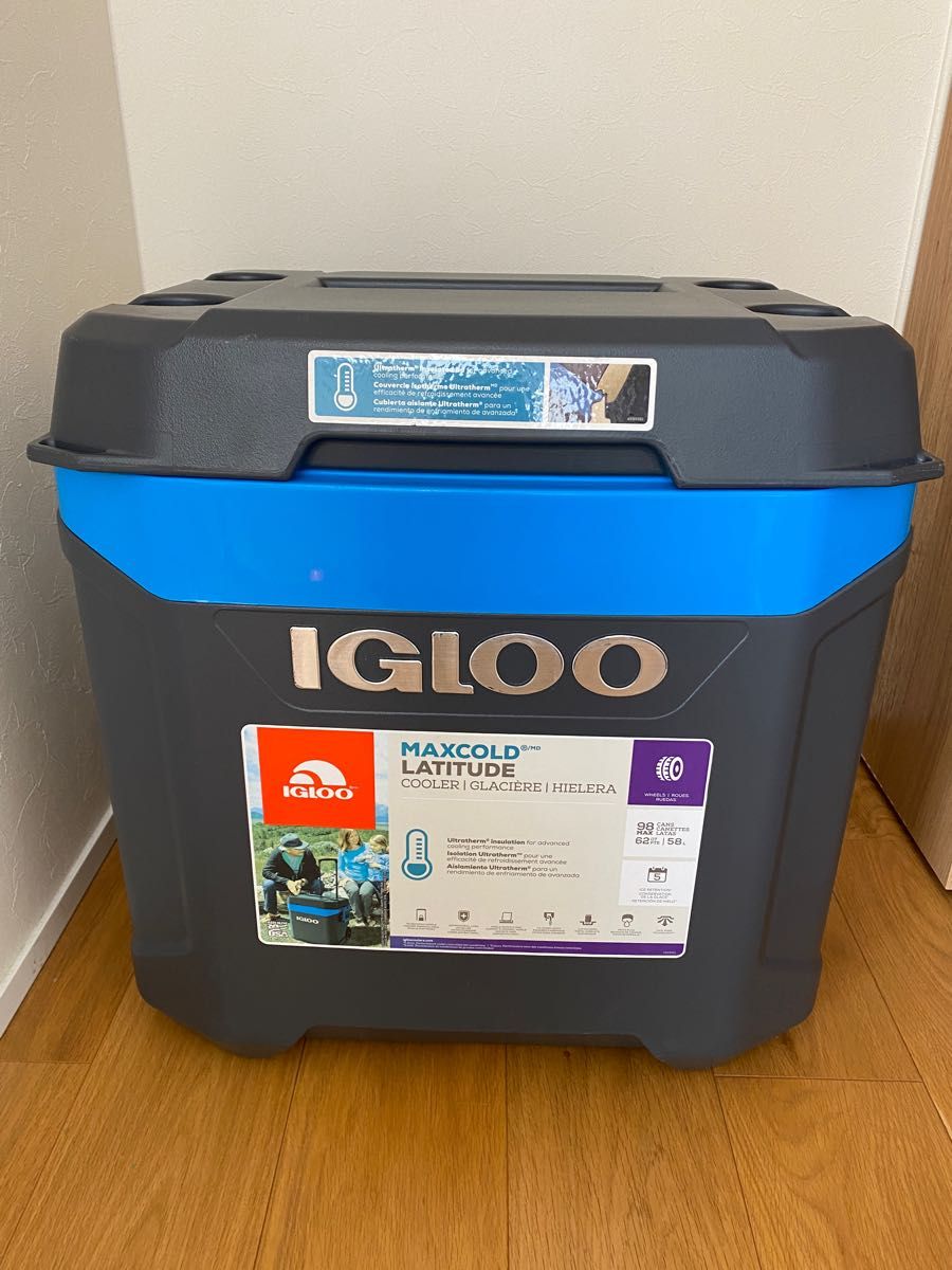 igloo(イグルー) キャスター付きクーラーボックス 58L|PayPayフリマ