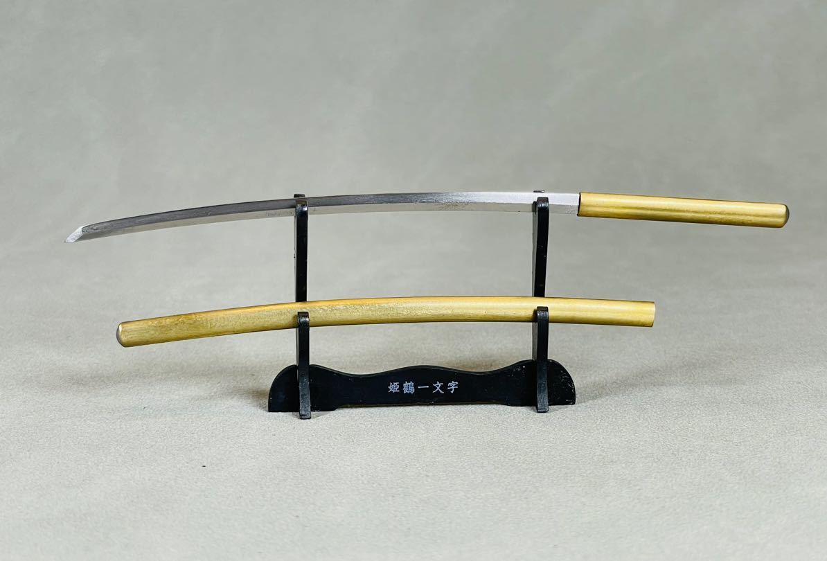 1/12 フィギュア用 武器 日本刀 武士刀 手作り 日輪刀 無鐔ORT1 1/12 フィギュア用 武器 日本刀 武士刀 手作り 日輪刀 無鐔ORT1
