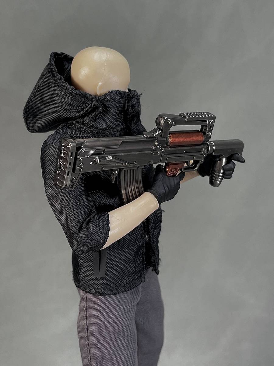 1/12スケール武器 銃ミニガンGROZA figmaリトルアーモリーWQ09 1/12スケール武器 銃ミニガンGROZA figmaリトルアーモリーWQ09