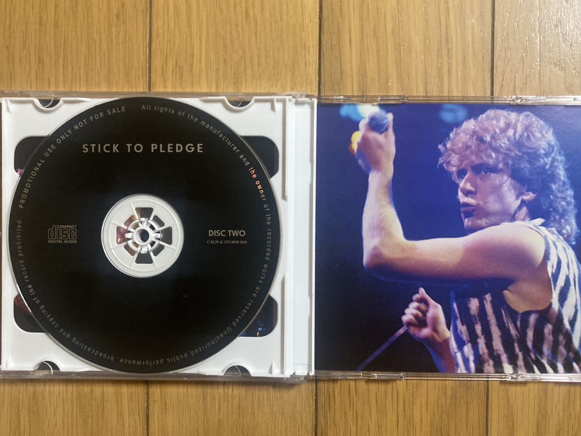 ROBERT PLANT ロバートプラント / STICK TO PLEDGE - TOKYO 1984 2CD_画像3