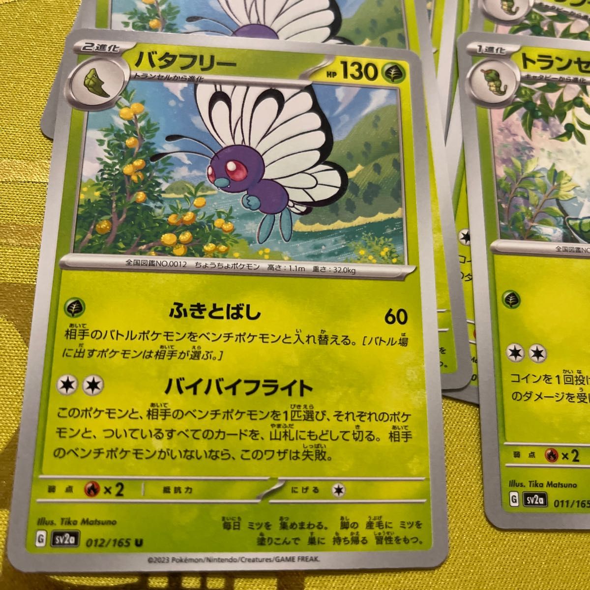 キャタピー トランセル バタフリー ポケモンカード|Yahoo キャタピー トランセル バタフリー ポケモンカード|Yahoo