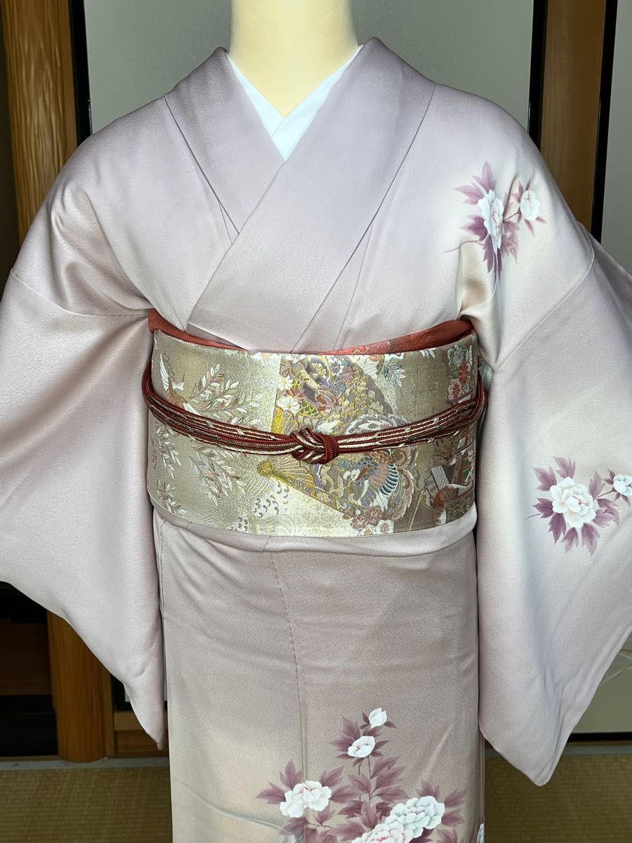 正絹 美しい 訪問着 フォロー割引あり