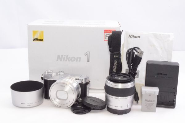 上品な Nikon1 ミラーレス一眼 Nikon #B553 J4 J4BK ブラック ボディ