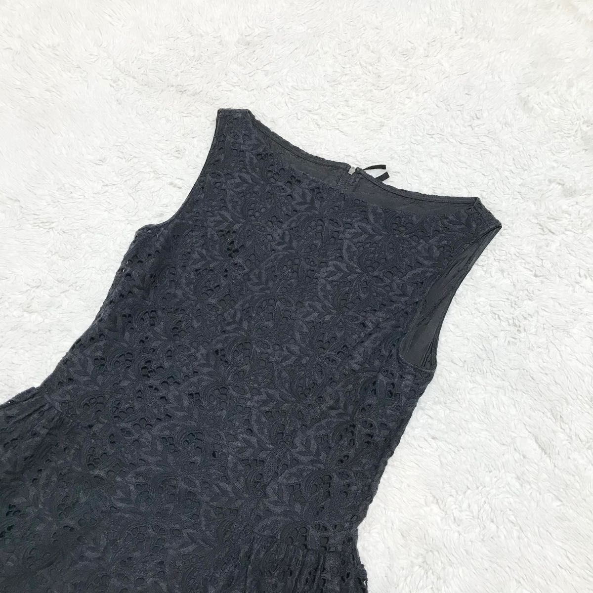 未使用級】FOXEY フォクシー Dress NERINE アイレット刺繍 未使用級】FOXEY フォクシー Dress NERINE アイレット刺繍