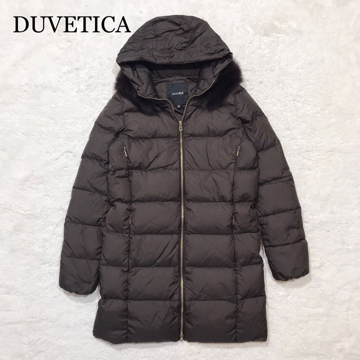 美品】DUVETICA LEXY フォックスファー ロングダウンコート 40｜Yahoo