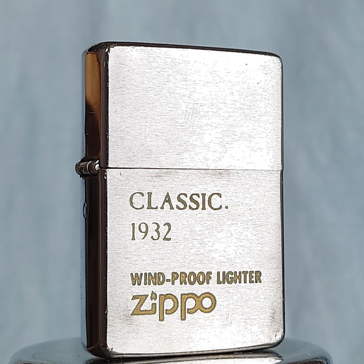 1111円～ ZIPPO 美品 1932レプリカ 88年製 ジッポ 1988 フラットトップ ジッポー オイルライター USA SILVER Color 80年代物_画像1