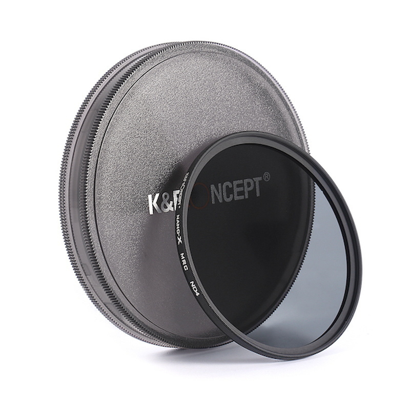 【期間限定20％OFF】K&F Concept NDフィルター NANO-X ND4 82mm MRCコーティング （2絞り分減光） 光量：1/4_画像5