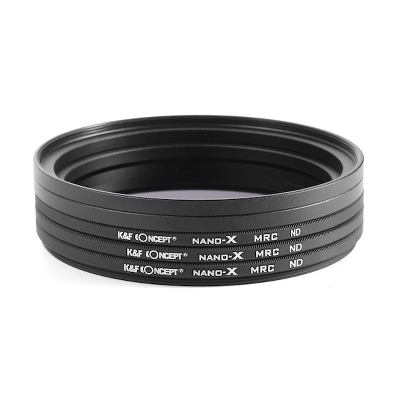 [ limited time 20%OFF]K&F Concept ND filter kit NANO-X ND4 + ND8 + ND16l52mm