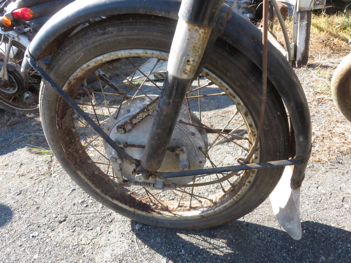 部品取り車　CB72　書無し　現状　状態悪い　静岡市清水区から_画像8