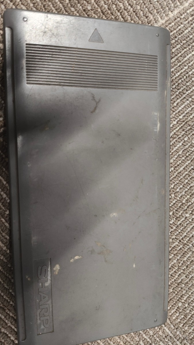 SHARP ポケットコンピュータ　PC-E500本体+64kバイトメモリーカード CE-2H64M　ジャンク扱い_画像5