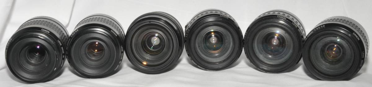 Canon キャノン EF レンズ まとめて１７本　75-300mm 100-300mm 28-105mm 28-80mm など ジャンク品_画像6