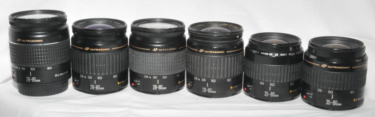 Canon キャノン EF レンズ まとめて１６本　75-300mm 100-200mm 55-200mm 28-80mm など ジャンク品_画像8