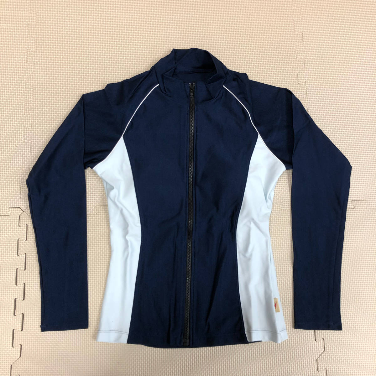 ( новый товар ) купальный костюм [SW-065A-901]A темно-синий ×si- белый / плавание рубашка / накладка есть /REDSWALOW/ сделано в Японии /.. купальный костюм / купальный костюм / плавание ../