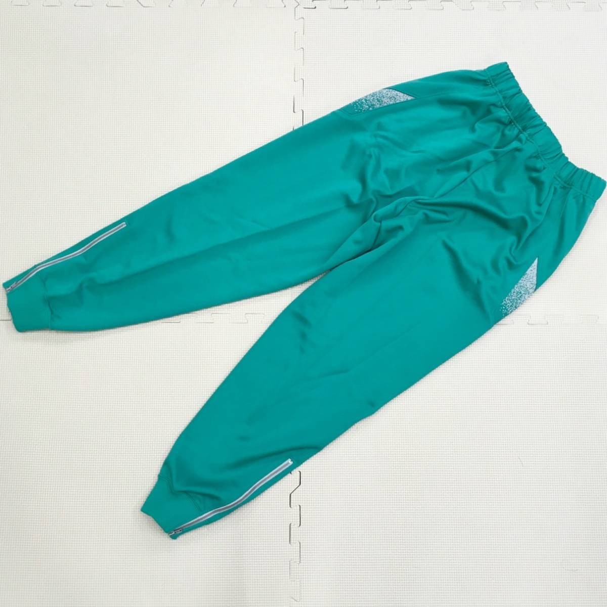 ( new goods unused ) the first lawn grass Hashimoto junior high school * high school ho  pin g pants size LL* old type *Galax*E green * long trousers * jersey * gym uniform * gym uniform * motion put on 