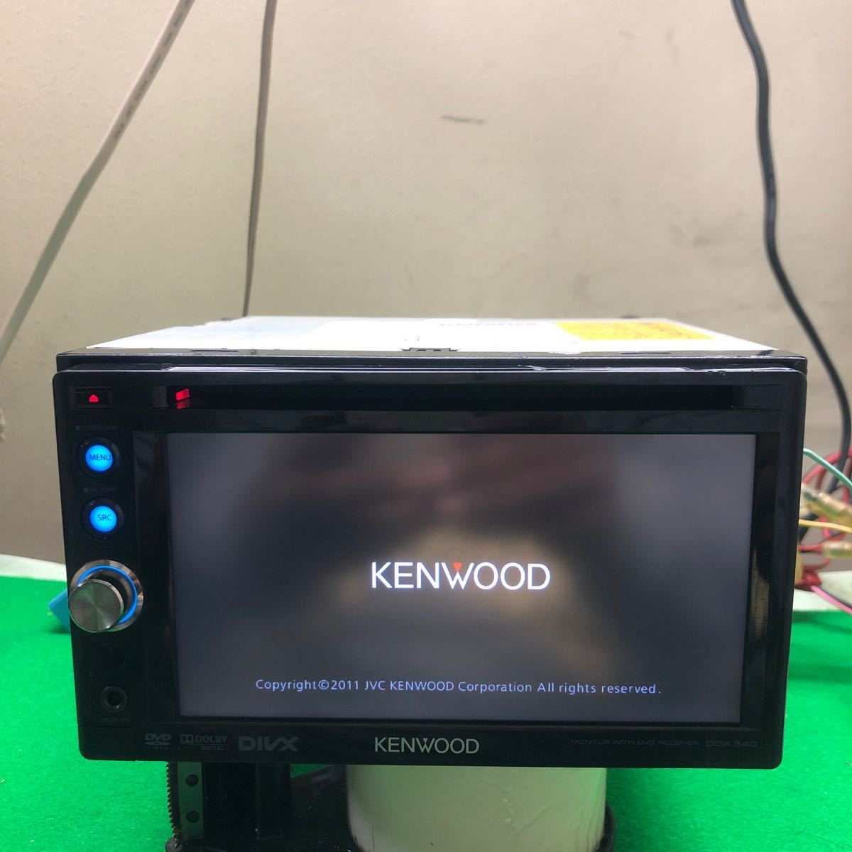  operation with guarantee KENWOOD Kenwood DDX340 DVD player USB CD iPod