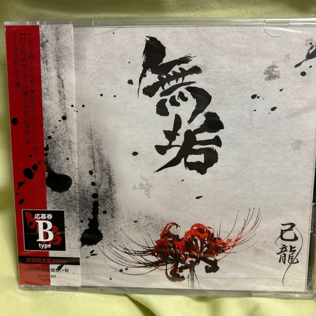 無垢 (初回限定盤:B) (DVD付) CD 己龍