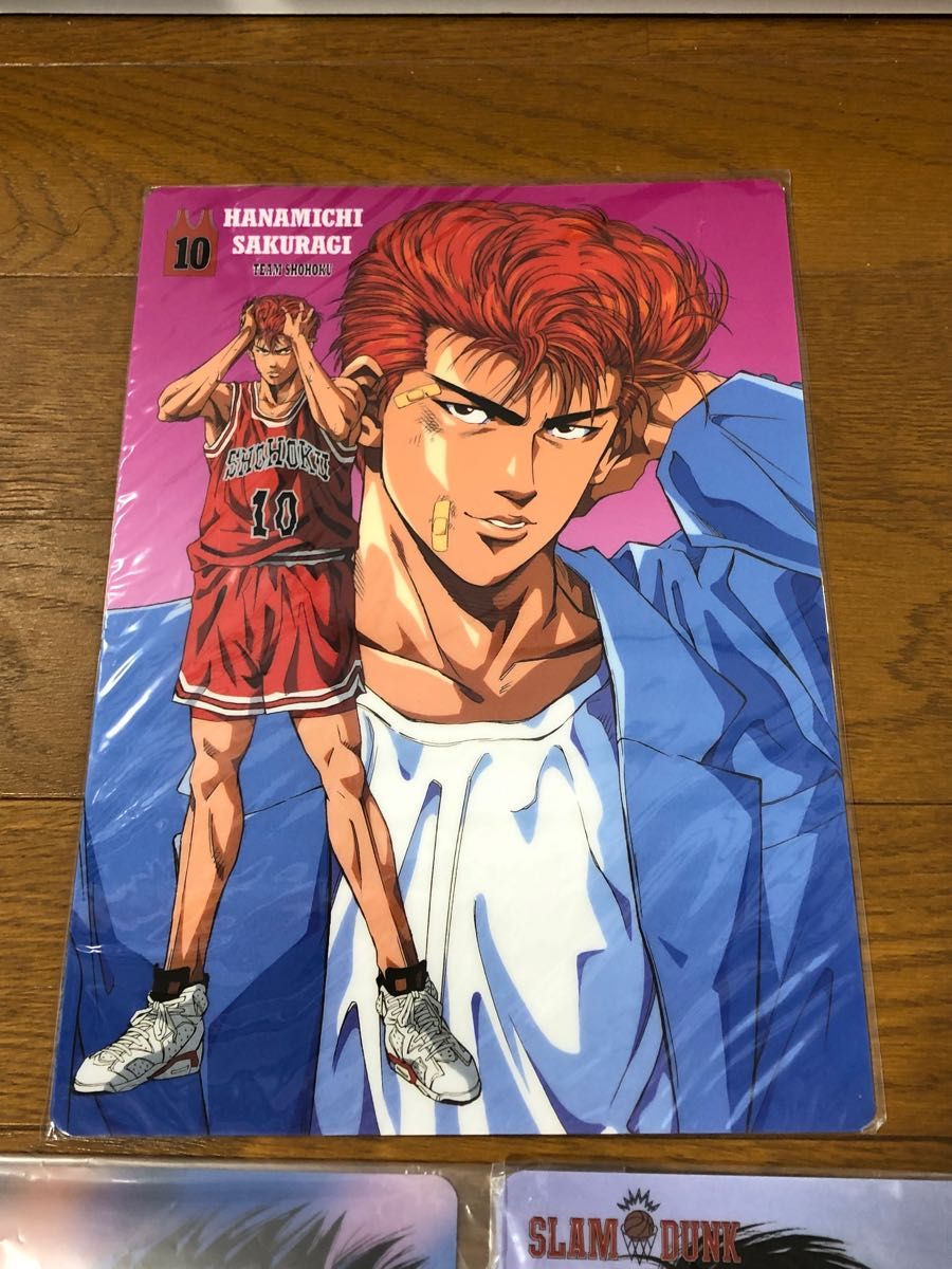 SLAM DUNK スラムダンク下敷き3点セット 当時モノ 桜木花道 流川 SLAM DUNK スラムダンク下敷き3点セット 当時モノ 桜木花道 流川