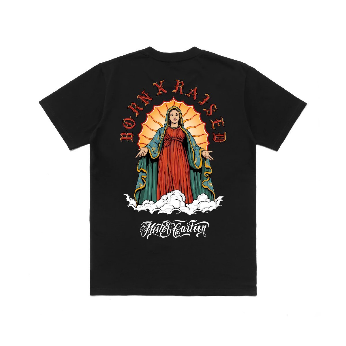 総合福袋 RAISED BORN CARTOON MISTER GUADALUPE コラボ黒 ブラック T