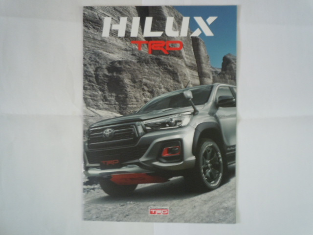  Toyota HILUX( Hilux )TRD каталог 2018.11