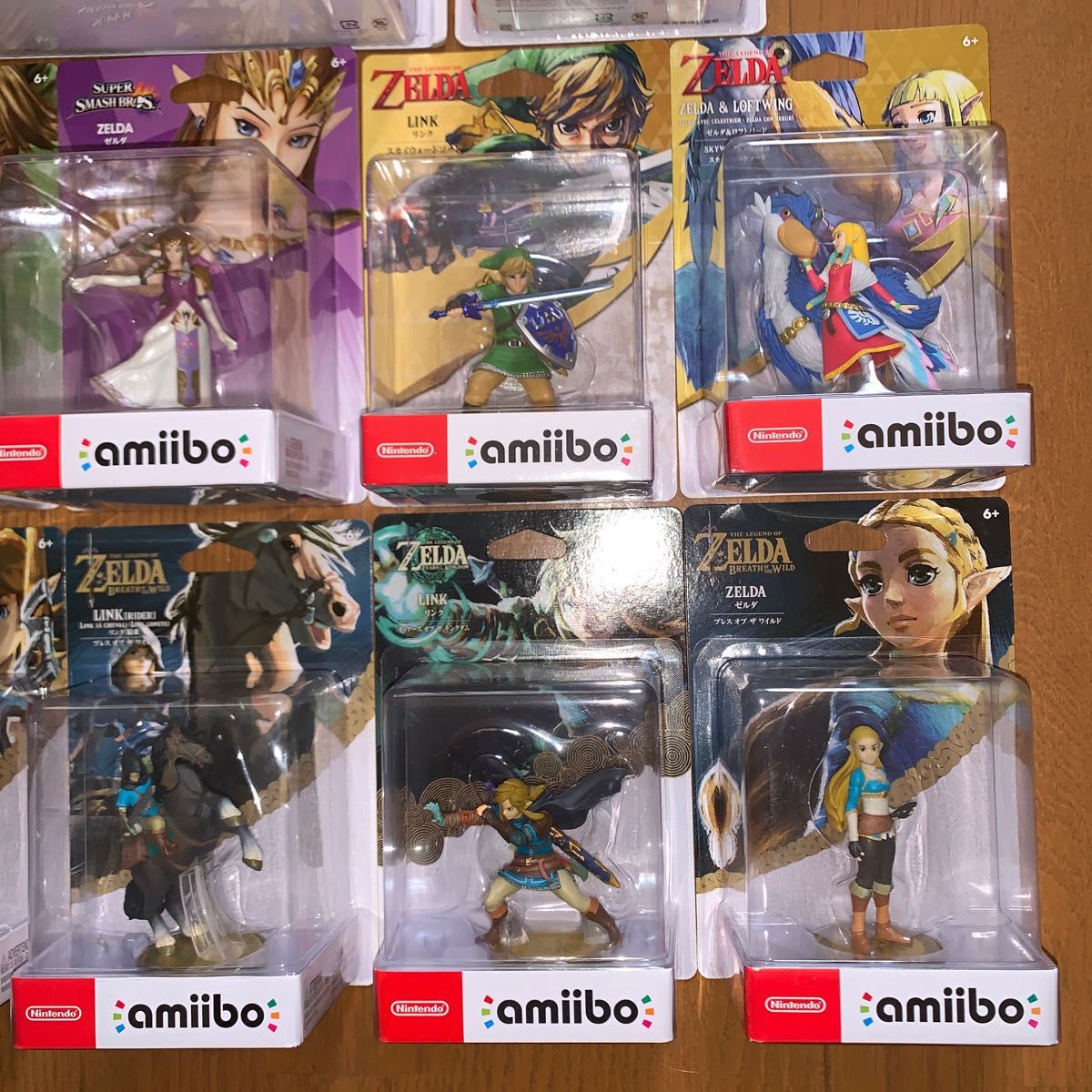 アミーボ amiibo ブレス オブ ザ ワイルド ゼルダの伝説シリーズ　10体　新品未開封