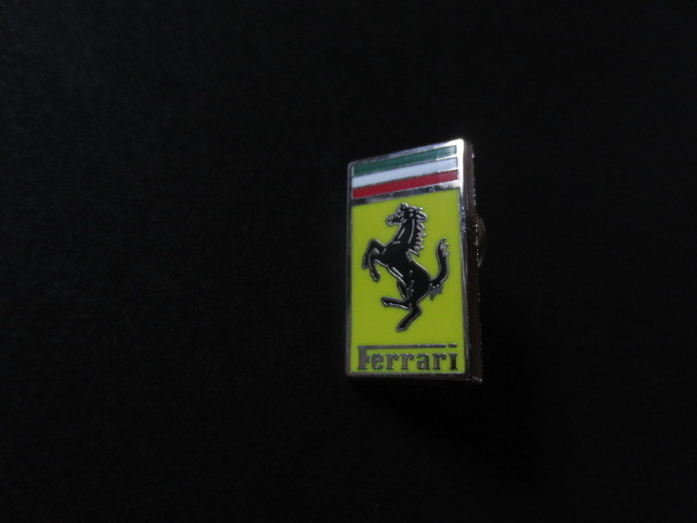  Ferrari - pin badge * new goods & unused goods *FERRARI* supercar * corn z* Enzo Ferrari -* Testarossa *F40*F50*348*355