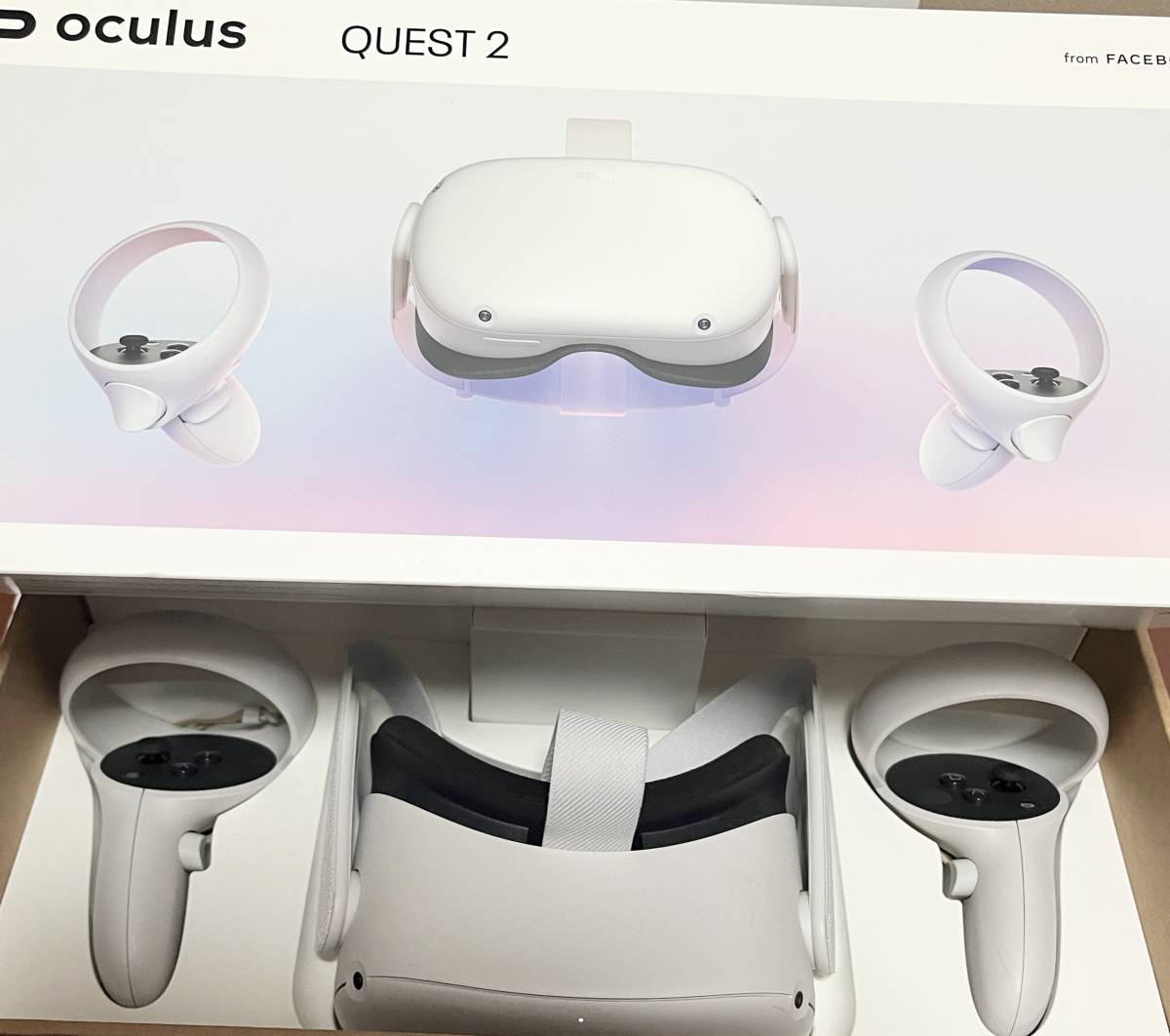 Oculus quest2 64GB ストラップ＆ケーブル付-