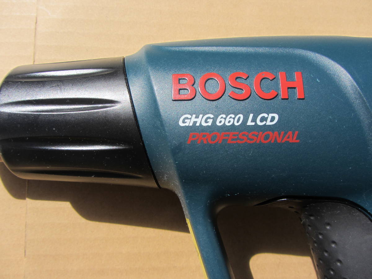 ★【中古】BOSCH ボッシュ ホットエアガン 熱風機 ヒートガン GHG 660LCD Professional ★_画像2