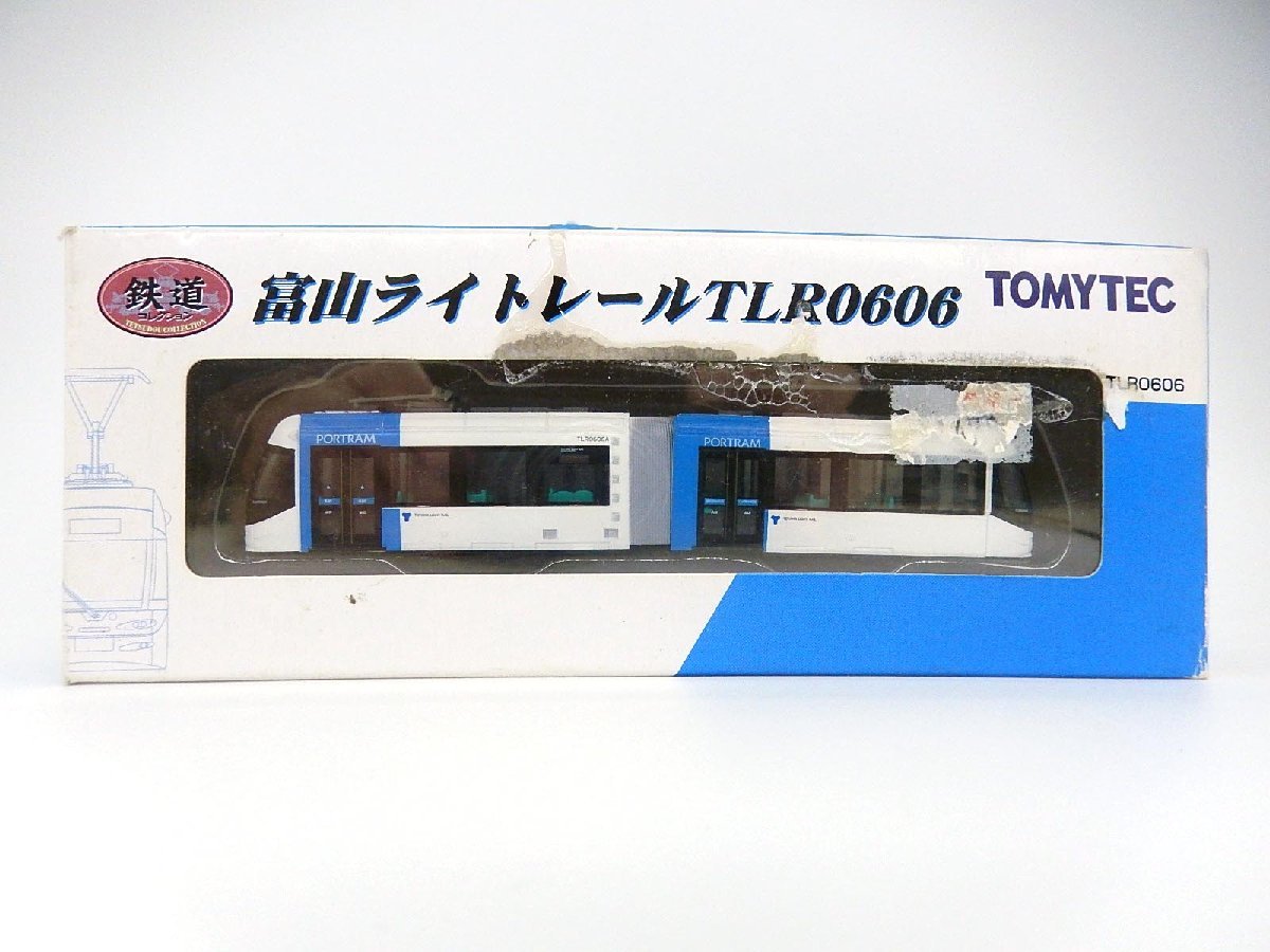  used prompt decision TOMYTEC# railroad collection ( iron kore) Toyama lai trail TKR0606( blue )