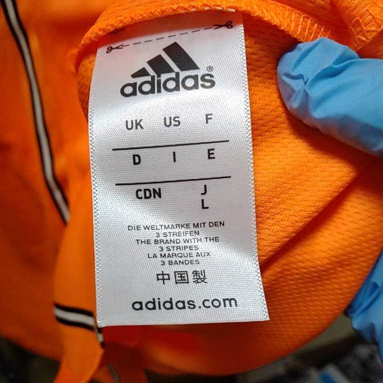 アディダス adidas ジャイアンツ　半袖Tシャツ オレンジ ユニフォーム　サイズL　1009-B3-Ya6_画像7