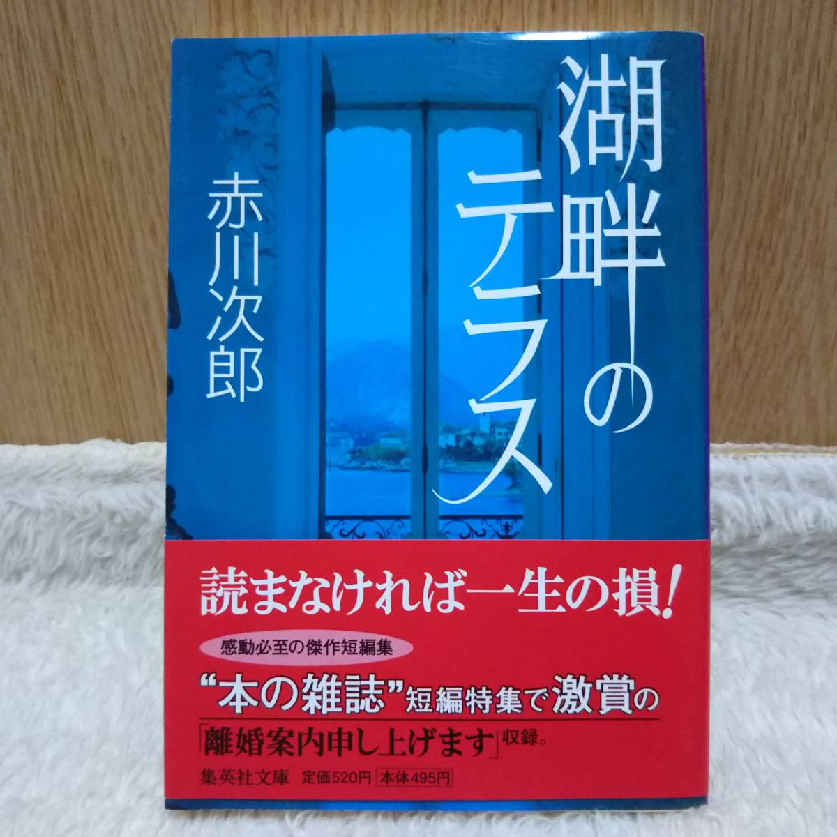 書籍 湖畔のテラス 赤川次郎著 定価：495円＋tax 単行本