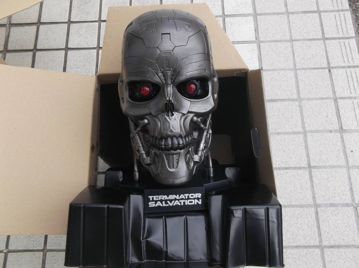  не использовался Terminator 4 T-600 настоящий head фигурка есть Blu-ray BOX количество определенные товары текущее состояние доставка товар включение в покупку не возможно 
