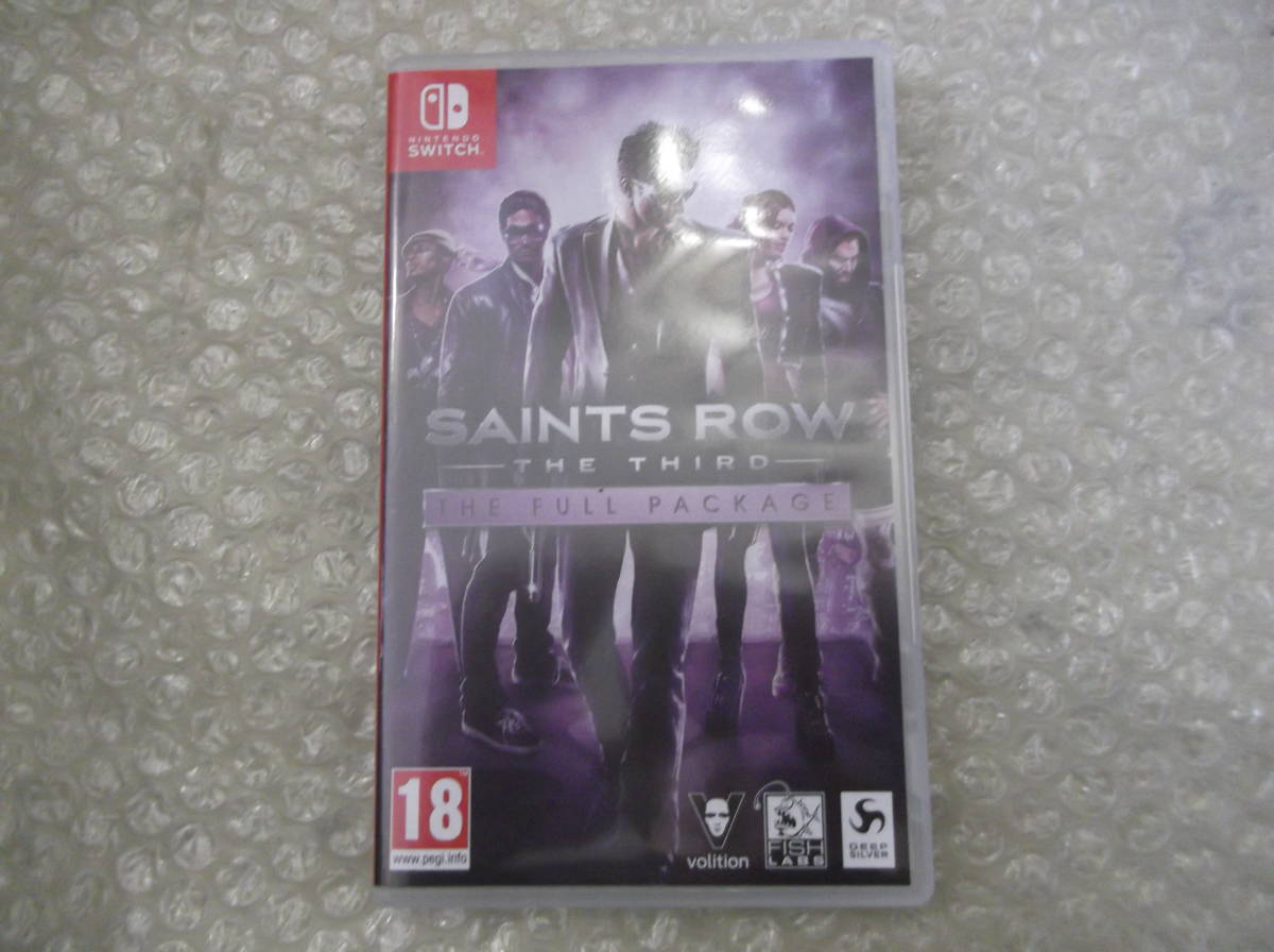 送料無料 スイッチ ソフトSaints Row: The Third 輸入版:北米 Switch 現状渡し品_画像1