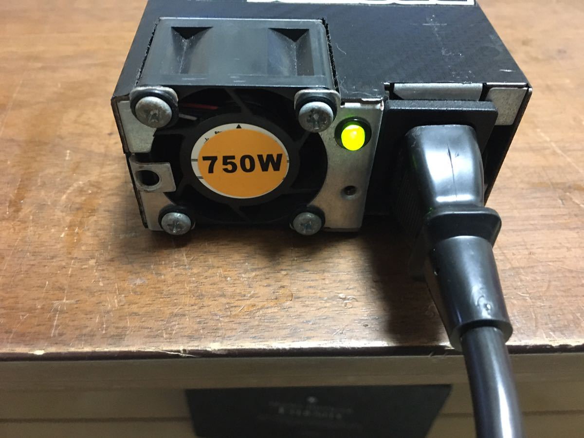 安定化電源　中古品　DC12V 62.5A 750W_画像5