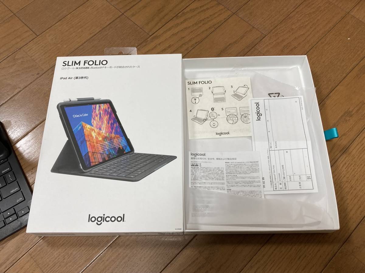 logicool　SLIM FOLIO　iPad Air3キーボード付カバー_画像2