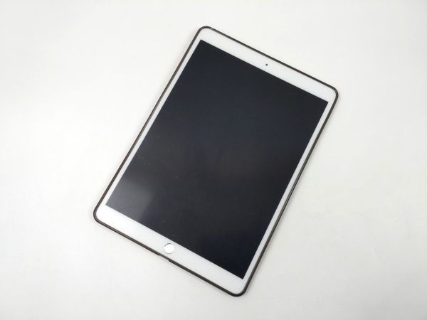 iPad pro 10.5用 カバー ソフトケース 背面 薄型 TPU クリア ブラック_画像2