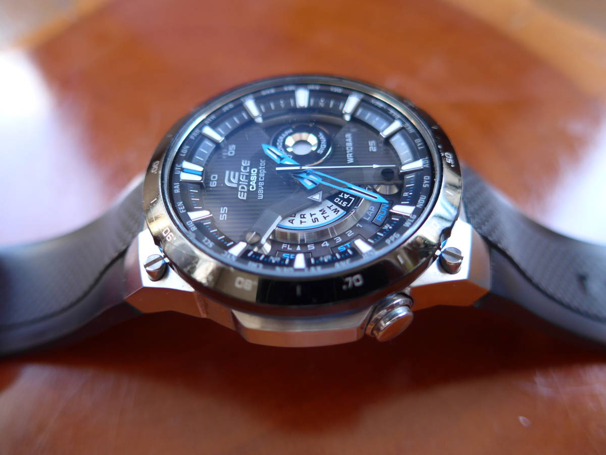 【 メンズ用 】　ＣＡＳＩＯ　ＥＤＩＦＩＣＥ　電波ソーラー　クォーツ　メンズ_画像8