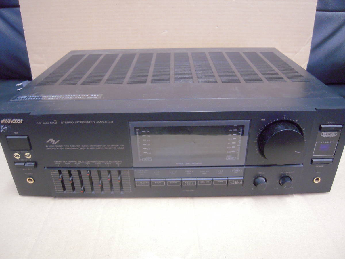 年末セール価格品」」」 動作品　Victor ビクター　AX-603 MK2 AVアンプ　　_画像1