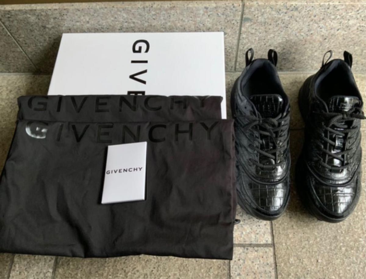 ★定価10万円以上★ Givenchy  クロコパターン スニーカー　43 美品