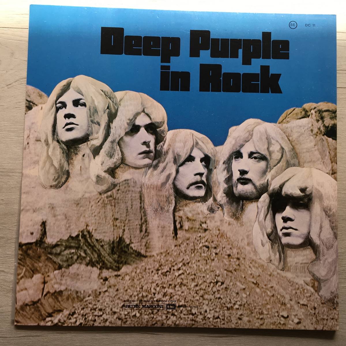 DEEP PURPLE IN ROCK フランス　PROMO_画像2