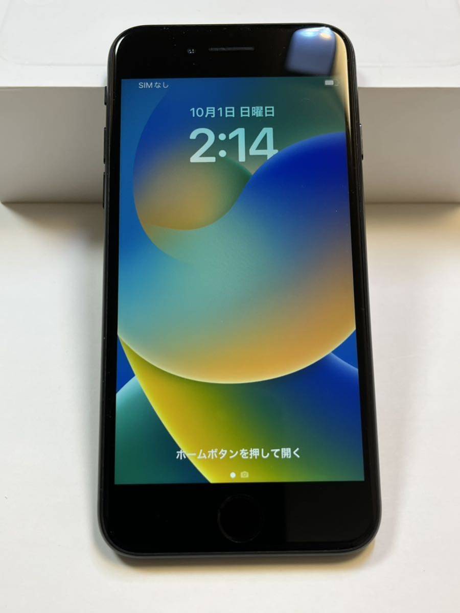 最旬ダウン SE 【美品】iPhone 第2世代 simフリー端末 64GB ブラック