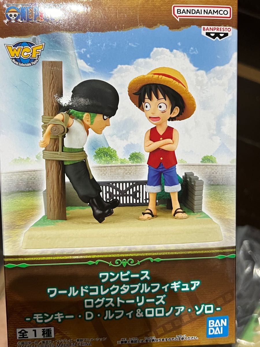 ワンピース ワールドコレクタブルフィギュア ログストーリーズ-モンキー・D・ルフィ&ロロノア・ゾロ-