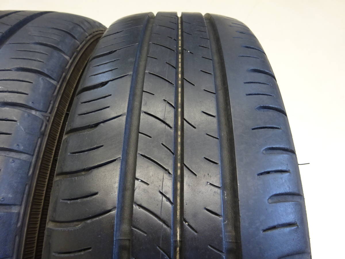 T-3　DL ENASAVE EC300+　★165/60R15 77H★　2本　溝あり　約8分山　2017年式　ダンロップ　人気サイズ　軽自動車　等に是非 ！_画像2