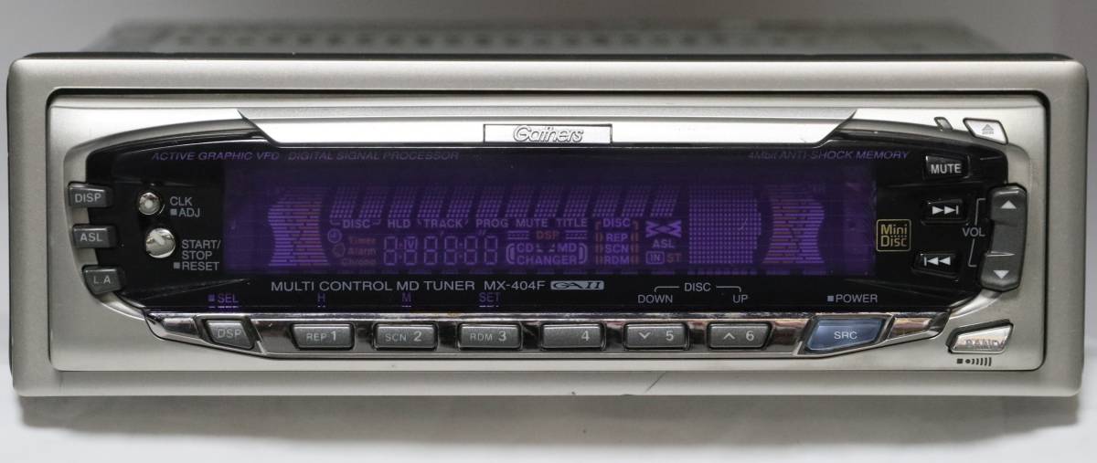 ホンダ純正OP KENWOOD MX-404F MDチューナー DSP 中古②の画像2