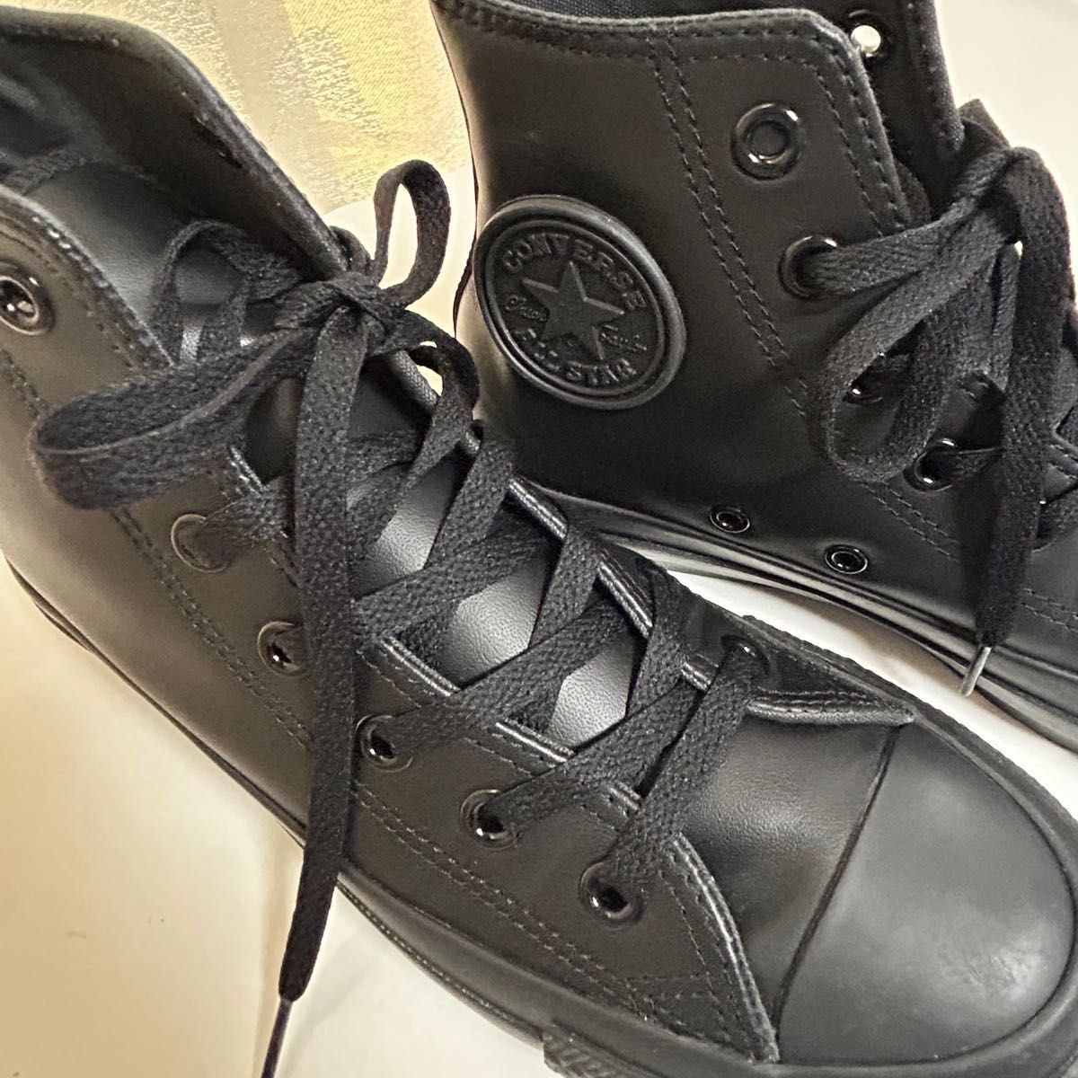 CONVERSE コンバースオールスター レザー ハイカットスニーカー CONVERSE コンバースオールスター レザー ハイカットスニーカー