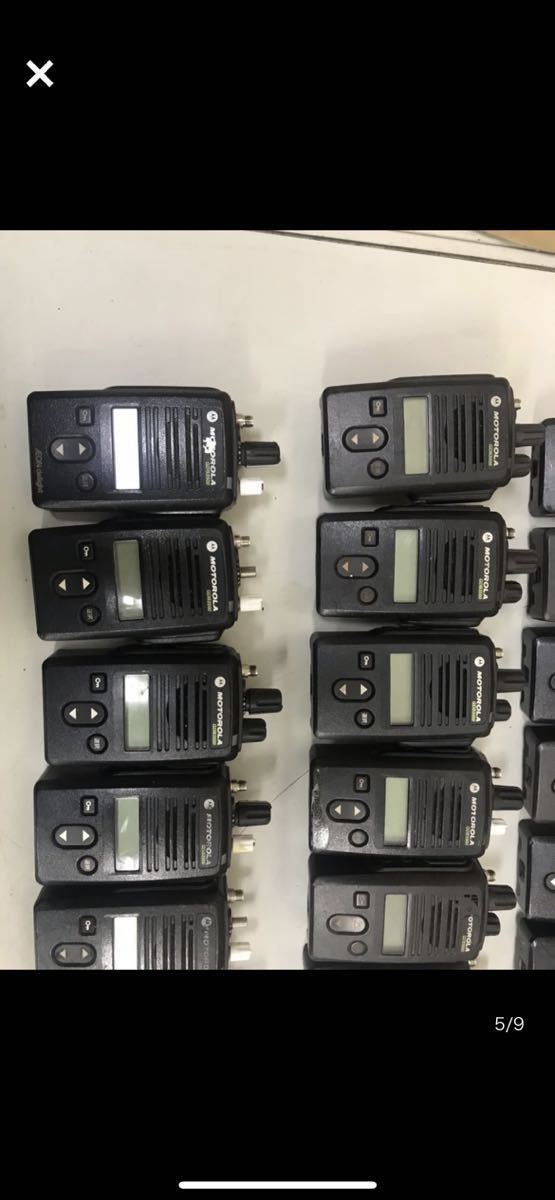 H492/21 pcs. set MOTOROLA GDB3500 Motorola digital transceiver transceiver present condition goods 