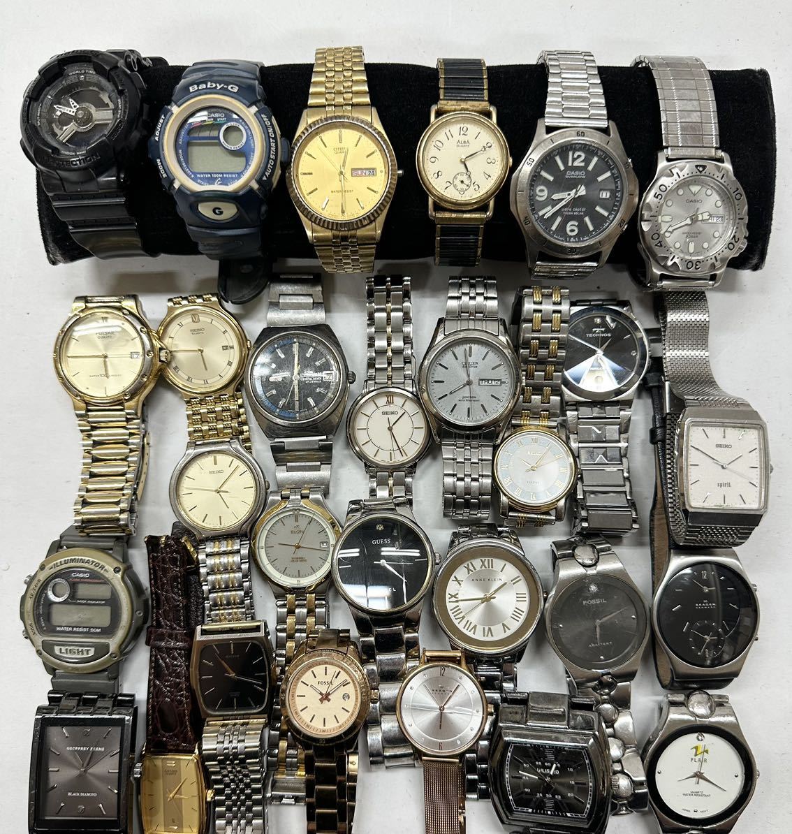 腕時計 約250個 本 大量セット SEIKO CITIZEN TECHNOS CASIO DIESEL Marc Jacobs MIKIMOTO SKAGEN agnes.b 等 その他 まとめ 1スタ A77_画像2