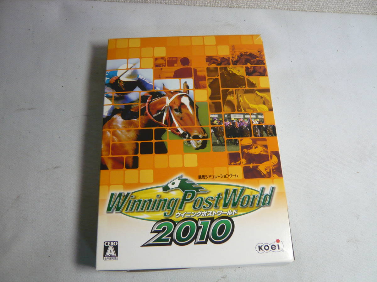 レ　PC ソフト Windows　Winning Post World 2010 ・ウイニングポストワールド2010　競馬シミュレーション ゲーム　中古_画像1