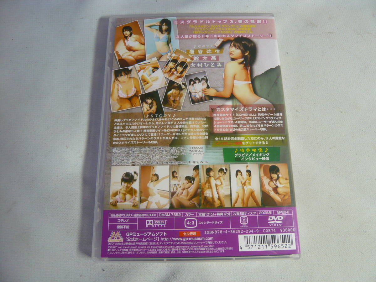 DVD　 Trick House・トリックハウス　 鹿谷弥生・北村ひとみ　現　水樹たま・鈴木茜 　グラビアアイドル　中古_画像4